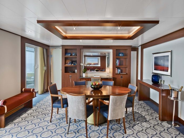Accommodation on Seabourn Ovation